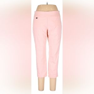 Alfani pink stretch dress pants sz 12 women's rayon comfy cute classy
